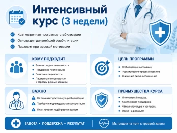 Реабилитация за 21 день в Талице